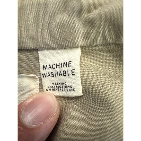 Vintage Duxbak Mens Tan Long Sleeve Fishing Embroidered Fly Fishing Shirt Size L - Picture 7 of 9